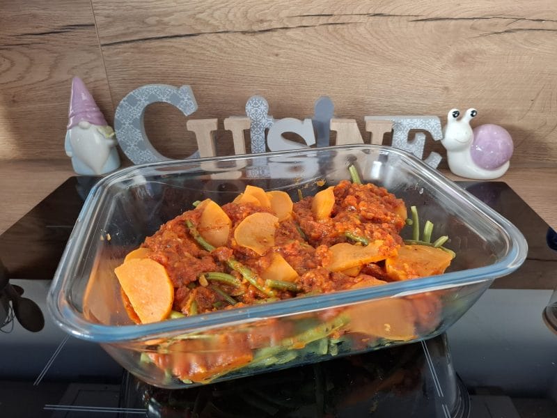 Cliquez pour zoomer ! Haricots verts à l’italienne Thermomix par Petroni