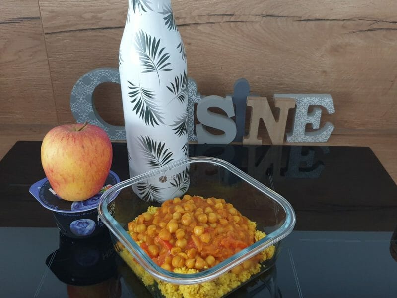 Cliquez pour zoomer ! Curry de pois chiches au lait de coco Thermomix par Petroni