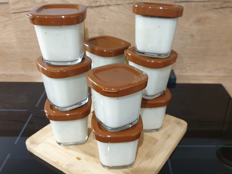 Cliquez pour zoomer ! Crème dessert à la banane Thermomix par Petroni