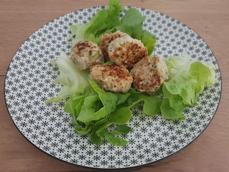 Cliquez pour zoomer ! Boulettes de dinde, courgettes et cumin Thermomix par Petroni