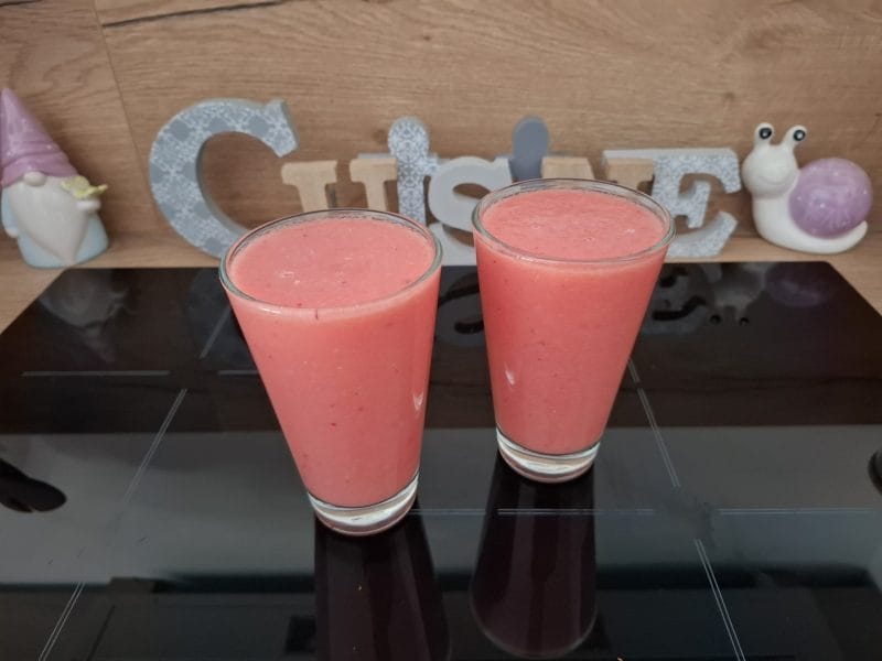 Cliquez pour zoomer ! Smoothie pastèque et fruits du soleil Thermomix par Petroni