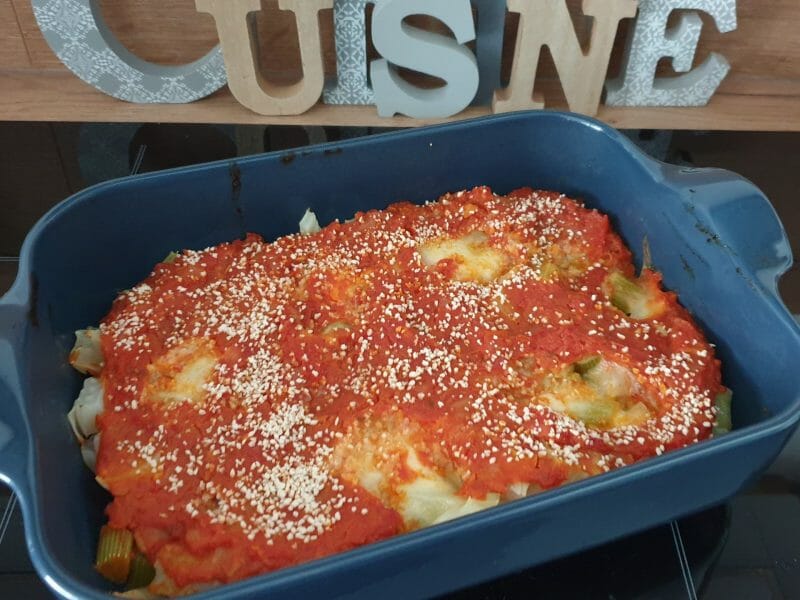 Cliquez pour zoomer ! Gratin de fenouil à l’italienne Thermomix par Petroni