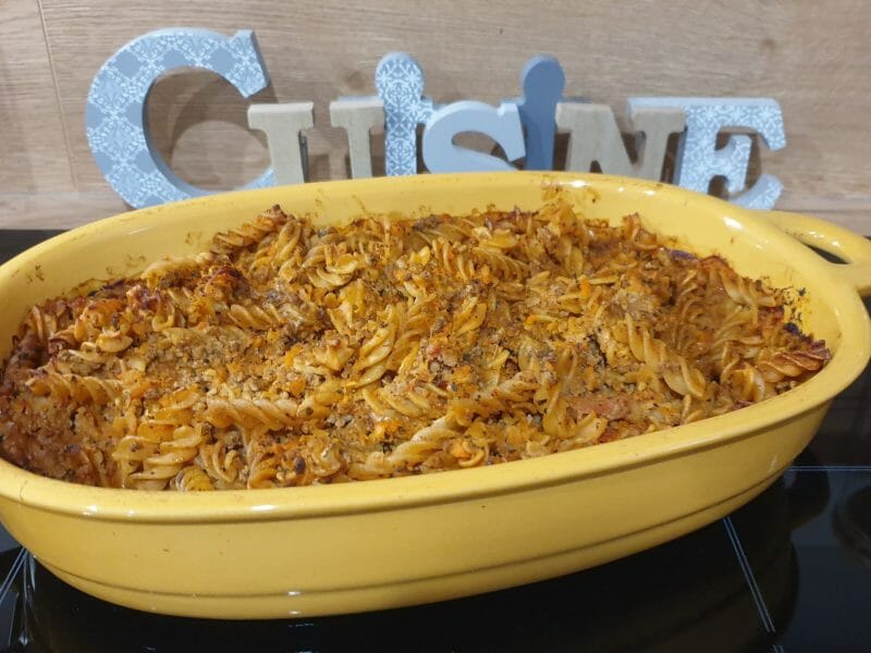 Cliquez pour zoomer ! Gratin de macaroni à la bolognaise Thermomix par Petroni