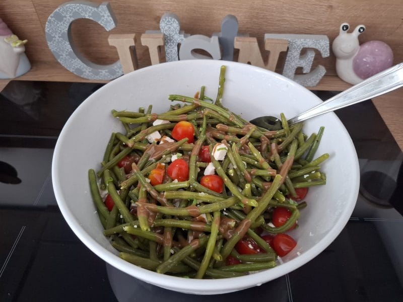 Cliquez pour zoomer ! Salade de haricots verts et tomates cerises Thermomix par Petroni