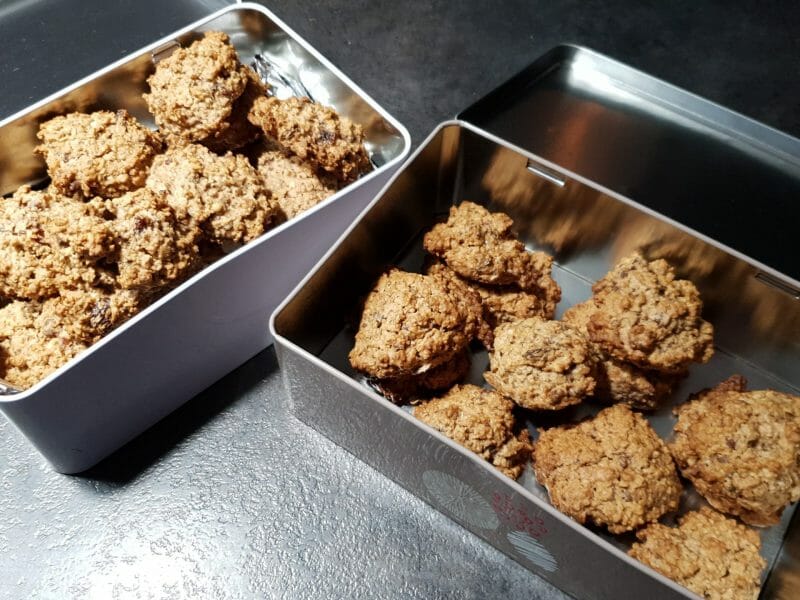 Cliquez pour zoomer ! Biscuits tendres aux flocons d’avoine Thermomix par Petroni