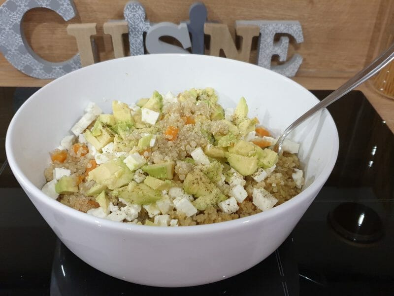 Cliquez pour zoomer ! Salade de quinoa et patate douce Thermomix par Petroni