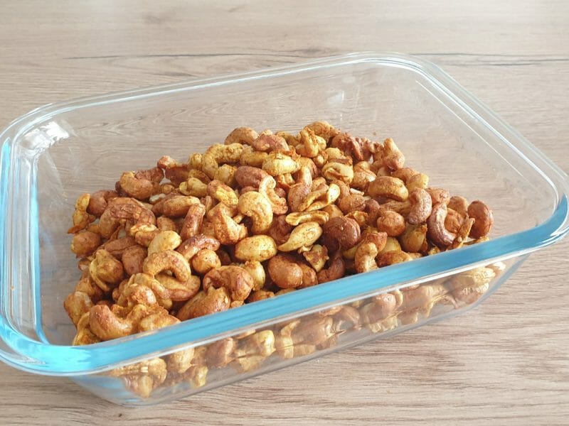 Cliquez pour zoomer ! Noix de cajou grillées au curry Thermomix par Petroni