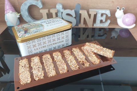 Cliquez pour zoomer ! Barres de céréales à la banane, noix et dattes Thermomix par Petroni