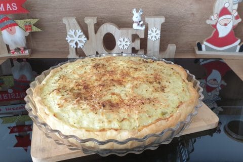 Cliquez pour zoomer ! Quiche fenouil, chèvre et chorizo Thermomix par Petroni