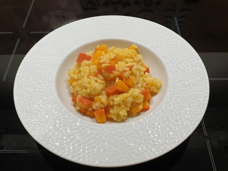 Cliquez pour zoomer ! Risotto au potimarron Thermomix par Petroni