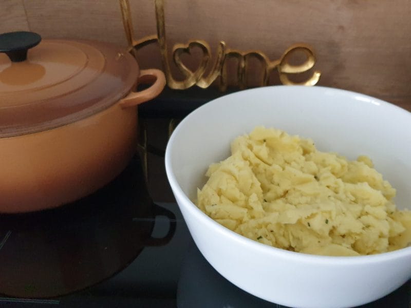 Cliquez pour zoomer ! Ecrasé de pommes de terre à l’huile d’olive Thermomix par Petroni