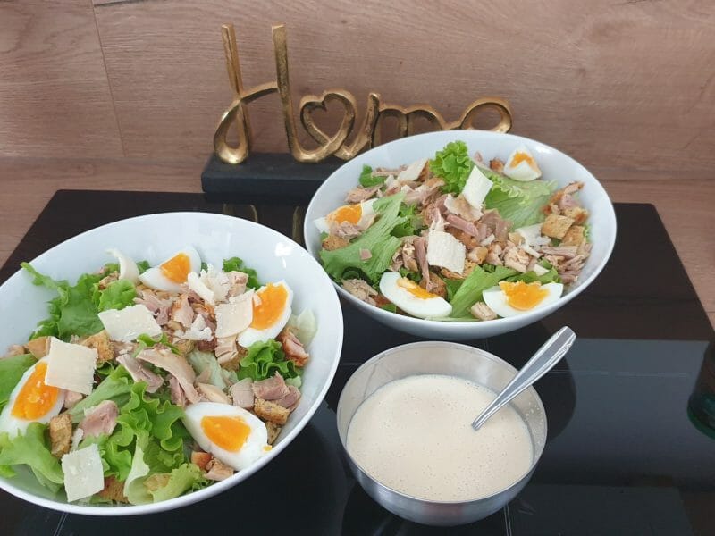 Cliquez pour zoomer ! Salade César Thermomix par Petroni