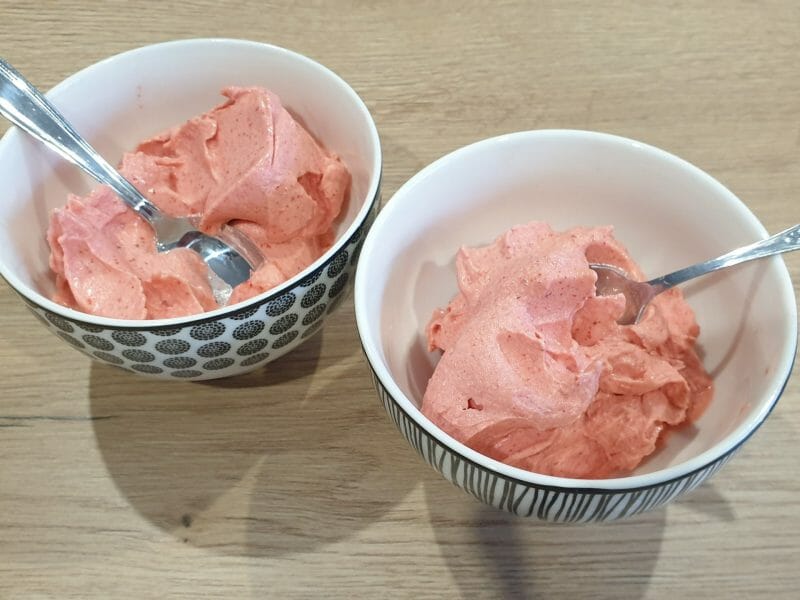 Cliquez pour zoomer ! Sorbet aux fruits rouges Thermomix par Petroni