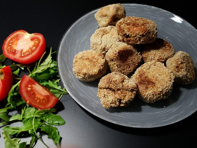 Cliquez pour zoomer ! Boulettes d’aubergines au parmesan Thermomix par Petroni