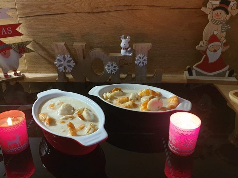 Cliquez pour zoomer ! Cassolettes de Saint Jacques Thermomix par Petroni