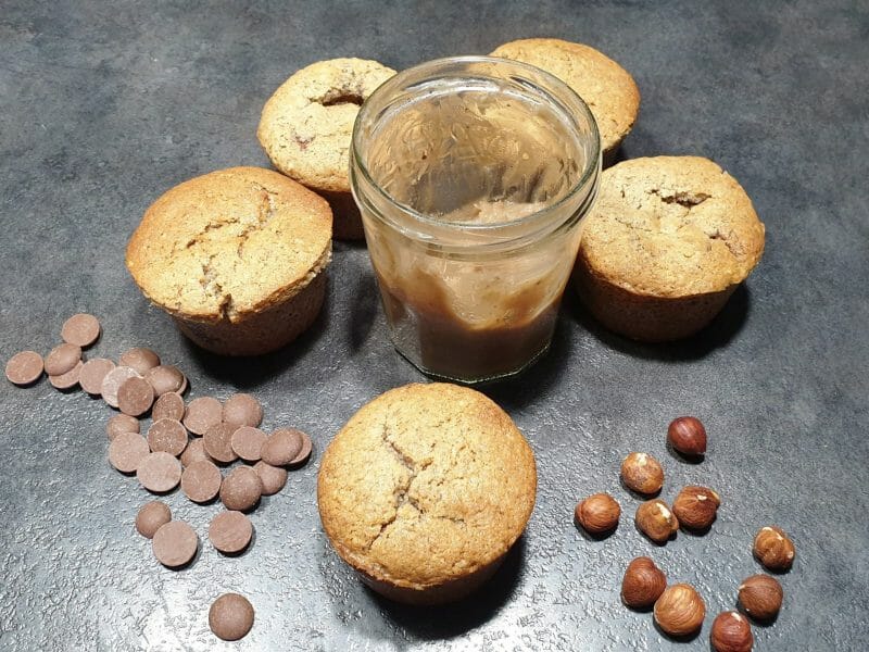 Cliquez pour zoomer ! Muffins crème de marrons Thermomix par Petroni