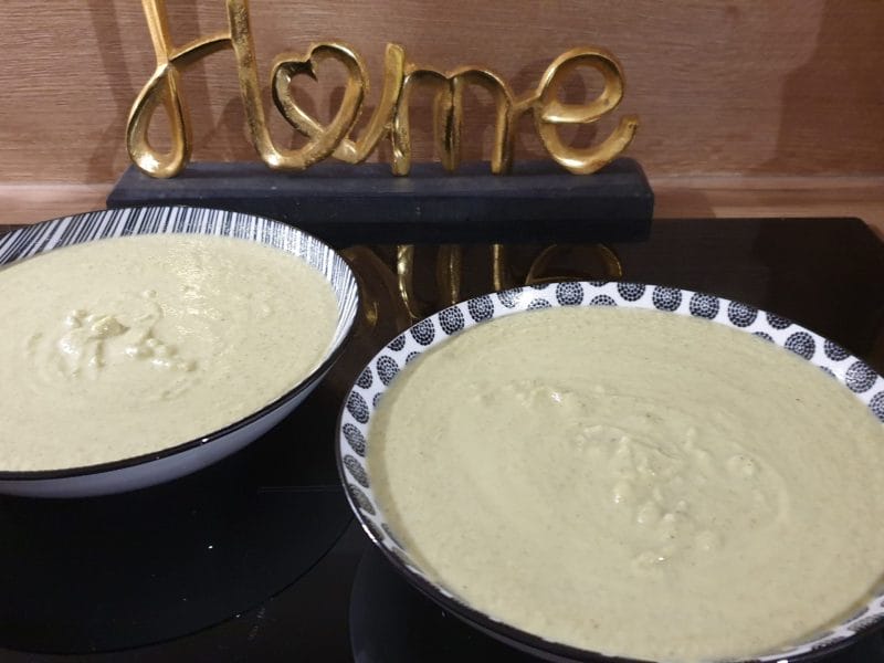 Cliquez pour zoomer ! Velouté de brocoli et feta Thermomix par Petroni