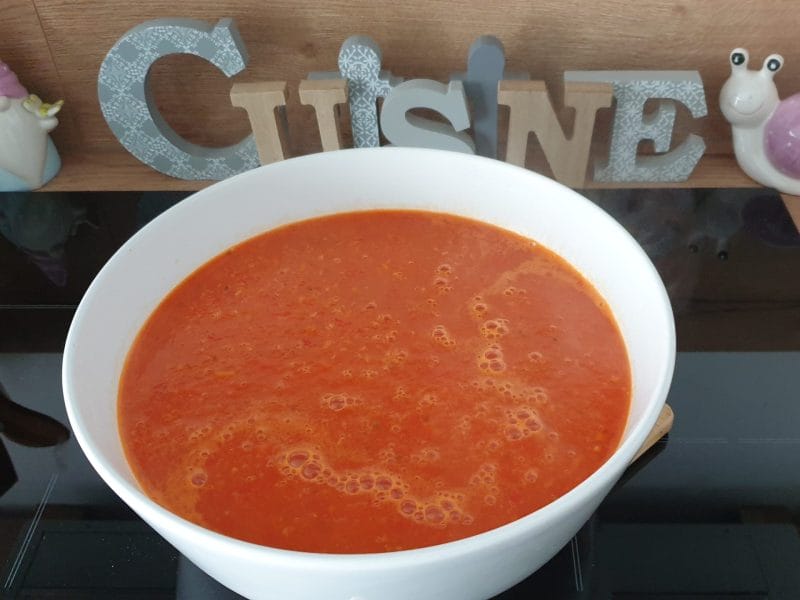 Cliquez pour zoomer ! Velouté de poivrons Thermomix par Petroni