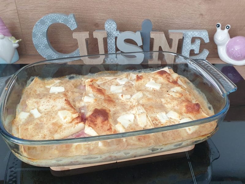 Cliquez pour zoomer ! Lasagnes jambon – fromage Thermomix par Petroni
