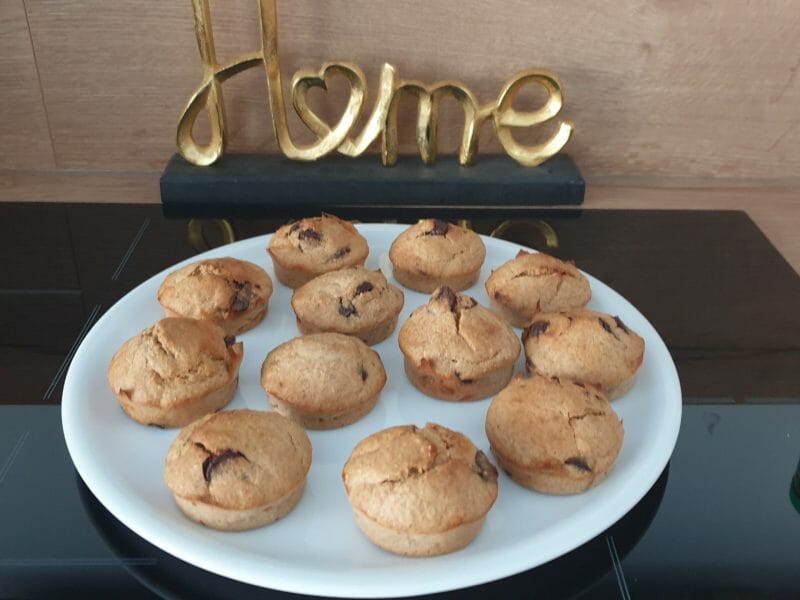 Cliquez pour zoomer ! Cake banane et pépites de chocolat Thermomix par Petroni