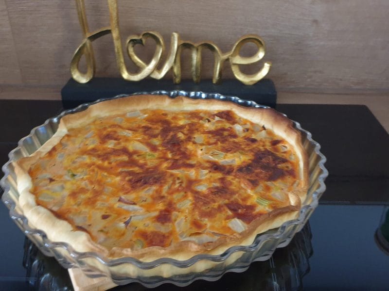 Cliquez pour zoomer ! Tarte au fenouil et saumon Thermomix par Petroni