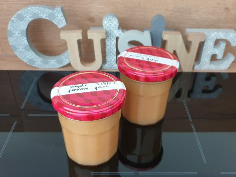 Cliquez pour zoomer ! Compote pomme poire Thermomix par Petroni