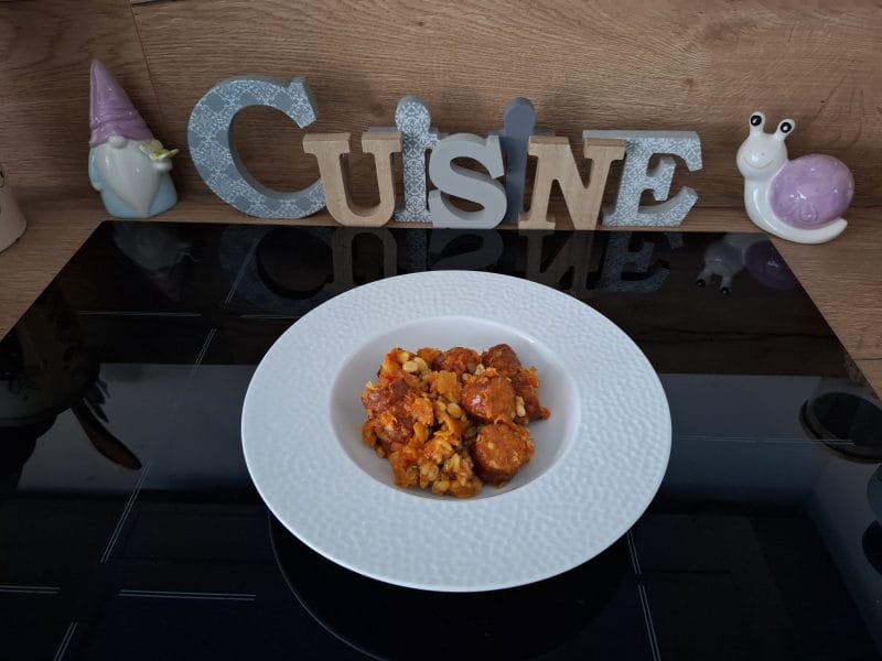 Cliquez pour zoomer ! Rougail saucisse Thermomix par Petroni