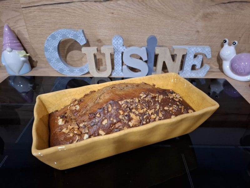 Cliquez pour zoomer ! Cake au miel et à la cannelle Thermomix par Petroni