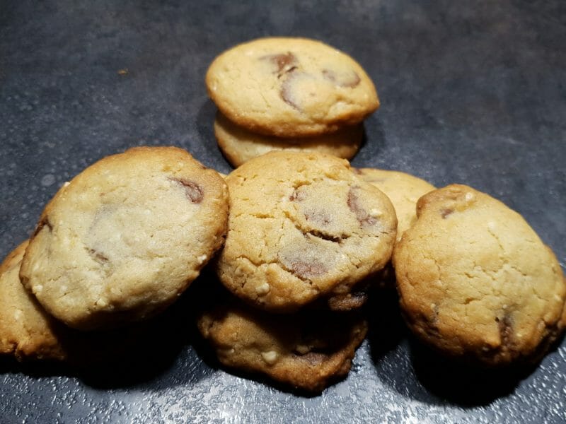 Cliquez pour zoomer ! Cookies noix de cajou et chocolat Thermomix par Petroni