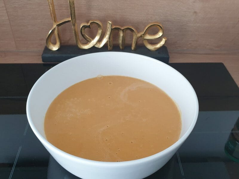 Cliquez pour zoomer ! Soupe de lentilles corail, curry et coco Thermomix par Petroni