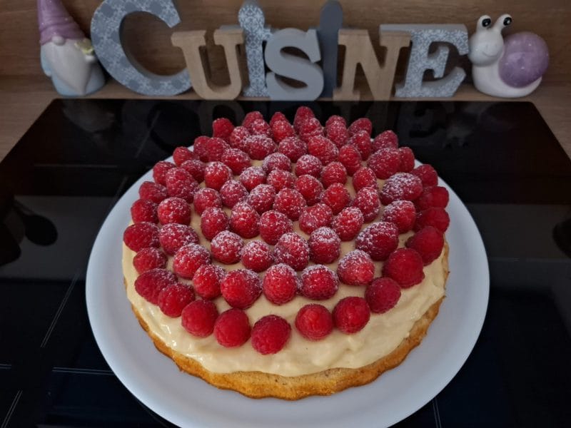 Cliquez pour zoomer ! Tarte renversée aux fruits rouges et citron vert Thermomix par Petroni