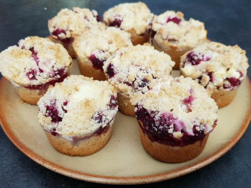 Cliquez pour zoomer ! Gâteau poires, framboises et ricotta Thermomix par Petroni