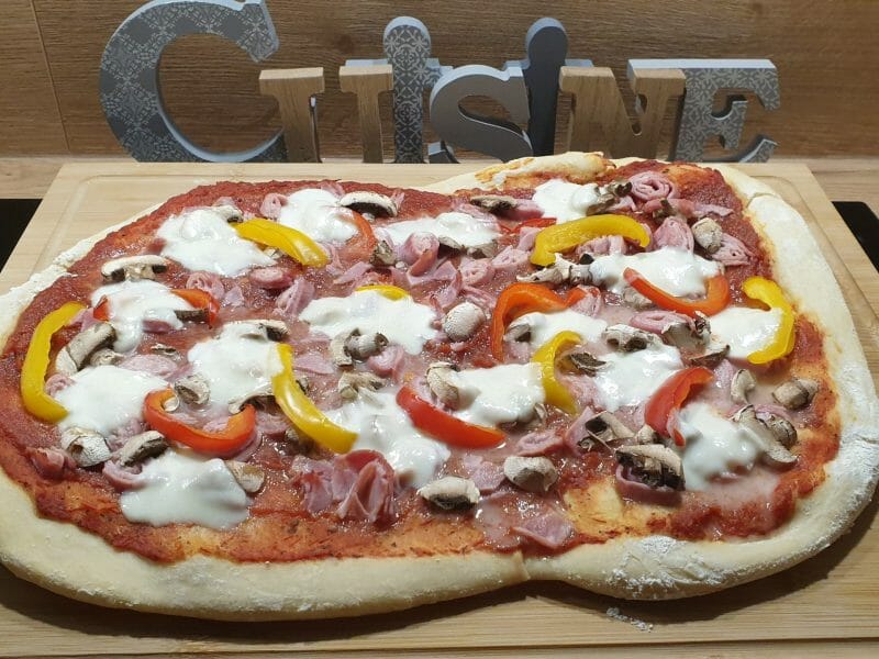 Cliquez pour zoomer ! Pizza Reine Thermomix par Petroni