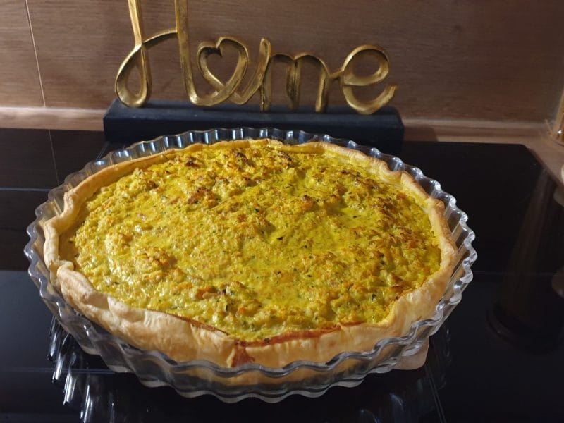 Cliquez pour zoomer ! Tarte courgettes et carottes Thermomix par Petroni