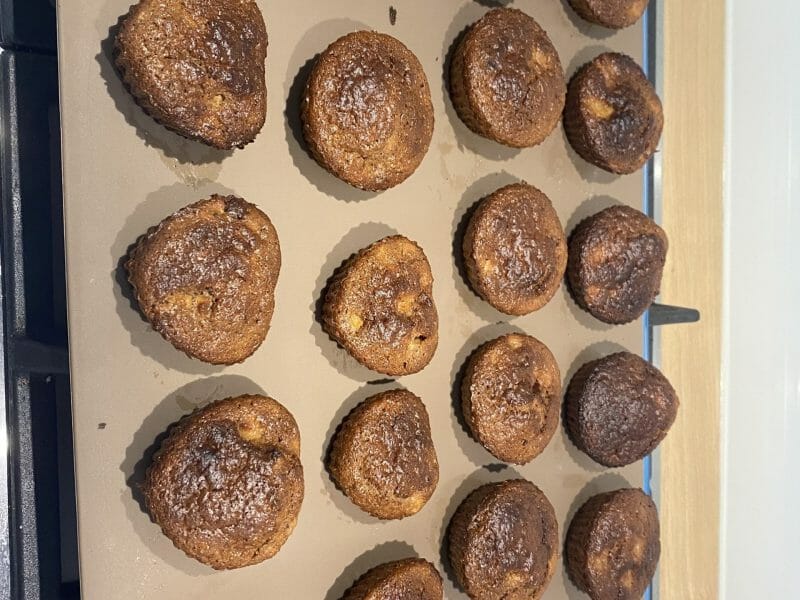 Cliquez pour zoomer ! Muffins poires chocolat Thermomix par alilicia
