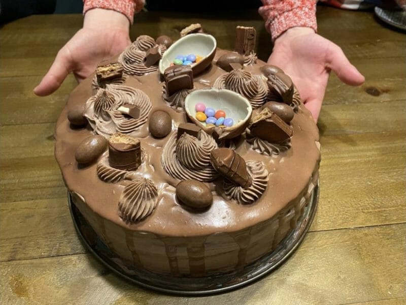 Cliquez pour zoomer ! Layer cake Kinder Bueno Thermomix par romain_53