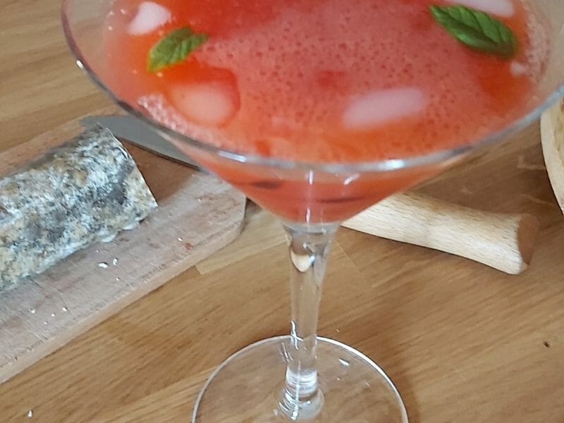 Cliquez pour zoomer ! Shot vodka fraise Thermomix par manuereva