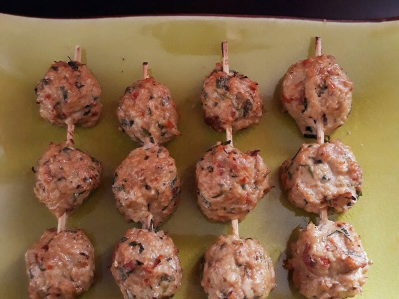 Cliquez pour zoomer ! Boulettes de poulet Thaï Thermomix par rasperry1