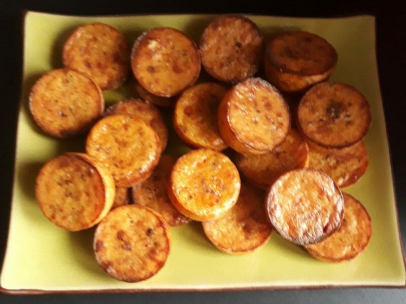 Cliquez pour zoomer ! Mini cannelés chorizo comté Thermomix par rasperry1