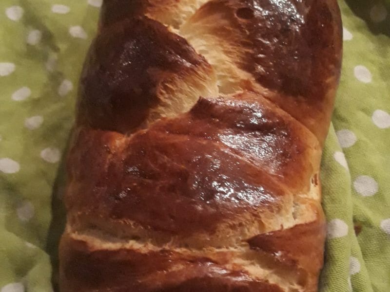 Cliquez pour zoomer ! Brioche tressée à la mie filante Thermomix par rasperry1