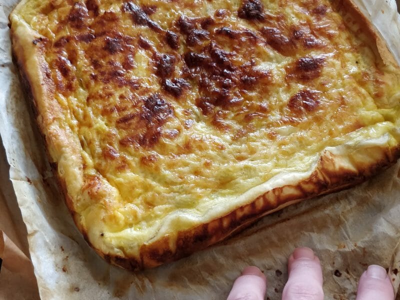 Cliquez pour zoomer ! Quiche Poireaux et Saumon Thermomix par Babette