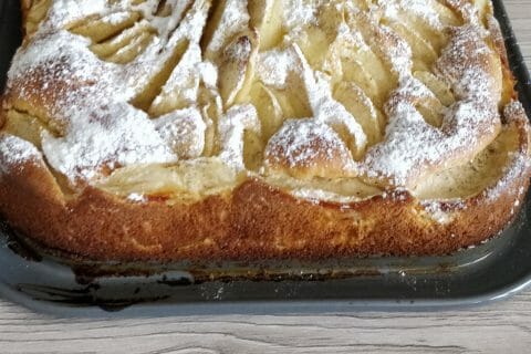 Cliquez pour zoomer ! Gâteau aux pommes et mascarpone Thermomix par Babette