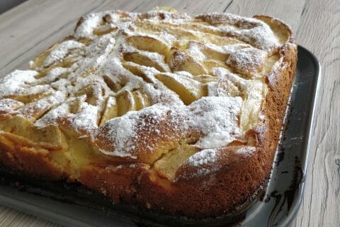 Cliquez pour zoomer ! Gâteau aux pommes et mascarpone Thermomix par Babette