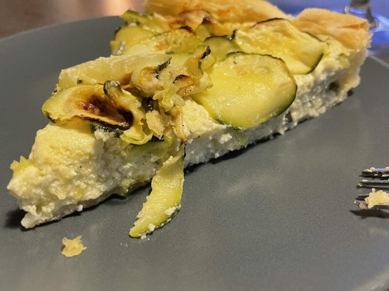 Cliquez pour zoomer ! Tarte courgettes et ricotta Thermomix par clairette18