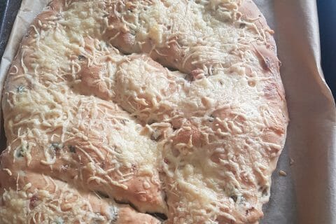 Cliquez pour zoomer ! Fougasse olives et lardons Thermomix par lisa_rall