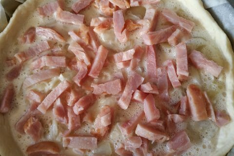 Cliquez pour zoomer ! Zwiebelkuchen – gâteau aux oignons Thermomix par laetitia_209