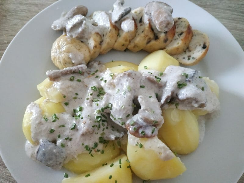 Cliquez pour zoomer ! Petits boudins de volaille sans boyaux Thermomix par laetitia_209