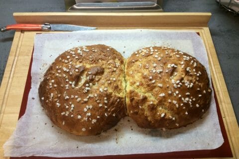 Cliquez pour zoomer ! Mouna (brioche de pâques) Thermomix par cookie63