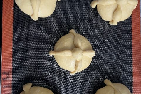 Cliquez pour zoomer ! Pan de muerto – Pain des morts Thermomix par lizinha