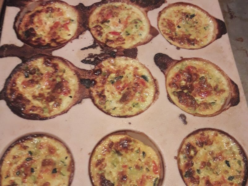 Cliquez pour zoomer ! Bouchées courgettes mozzarella Thermomix par alexbio